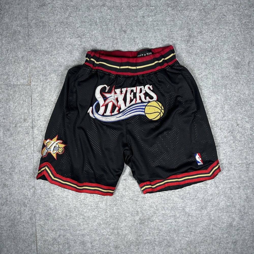 Just Don 1999-00 Philadelphia 76ers Shorts Shorts Mens Medium(27x6.5)